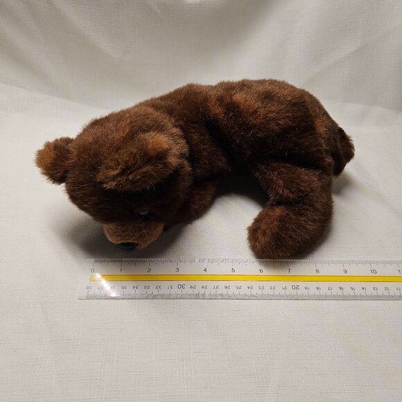 Vintage 1995 Beanie Baby Stuffed Brown Bear Plushie Plush - Picture 11 of 13